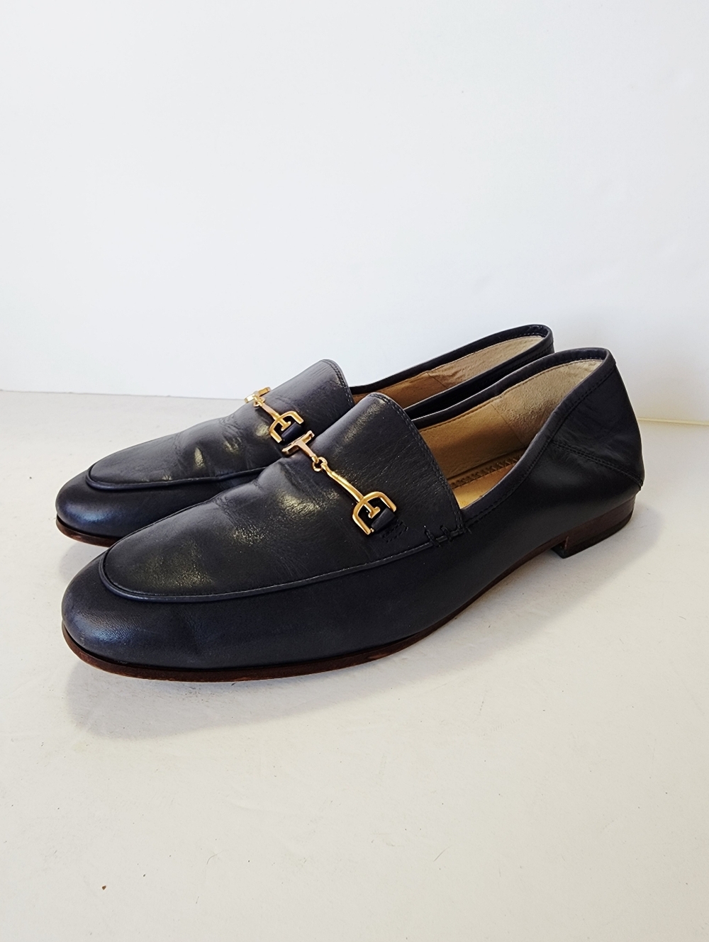 Sam Edelman Blue Lior Leather Horse Bit Loafer Size 8 - Picture 2 of 7